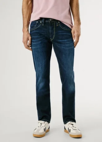 Jeans a vita media e vestibilità regolare – Cash Denim