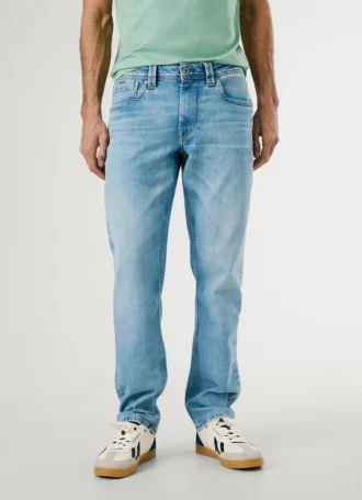Jeans a vita media e vestibilità regolare – Cash Denim
