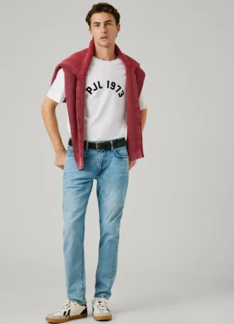 Jeans a vita media e vestibilità regolare – Stanley