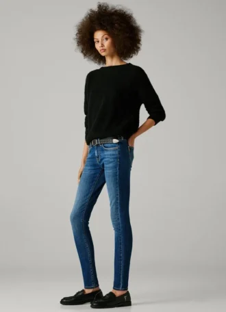 Jeans skinny a vita bassa – Soho