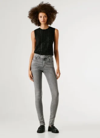 Jeans skinny a vita media – Regent