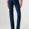 Jeans slim fit a vita media – Grace