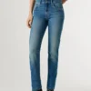 Jeans slim fit a vita media – Grace