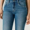 Jeans slim fit a vita media – Grace