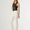 Jeans slim fit a vita media – Grace