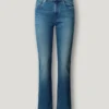 Jeans slim fit a vita media – Grace