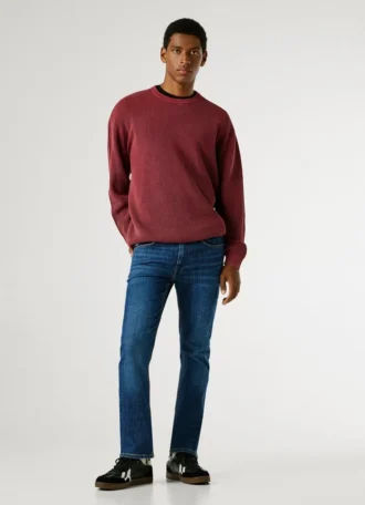 Jeans slim fit a vita media – Hatch