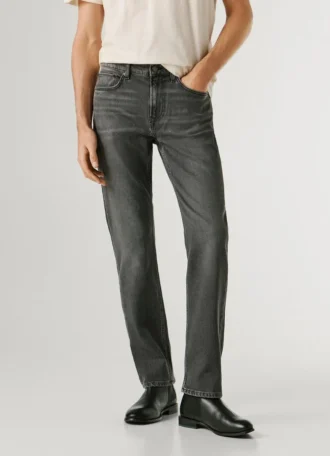 Jeans slim fit a vita media – Hatch