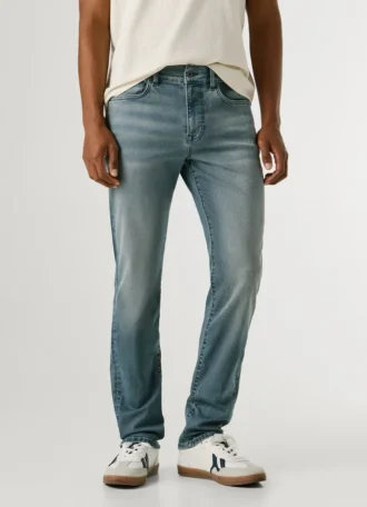 Jeans slim fit a vita media – Hatch