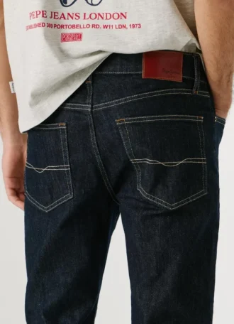 Jeans slim fit a vita media – Hatch
