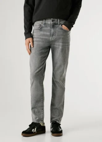 Jeans slim fit a vita media – Hatch
