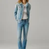 Jeans slim fit a vita media – Iconic Gen