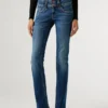 Jeans slim fit a vita media – Iconic Gen