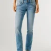 Jeans slim fit a vita media – Iconic Gen
