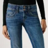 Jeans slim fit a vita media – Iconic Gen
