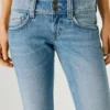Jeans slim fit a vita media – Iconic Gen