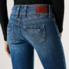 Jeans slim fit a vita media – Iconic Gen