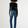 Jeans slim fit a vita media – Iconic Gen
