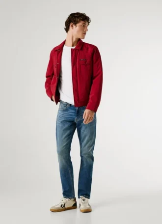 Jeans slim fit a vita media – Track