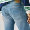 Jeans slim fit a vita media – Track