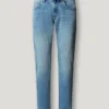 Jeans slim fit a vita media – Track