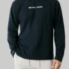 Maglietta a maniche lunghe con stampa logo Maglietta a maniche lunghe con stampa logo
