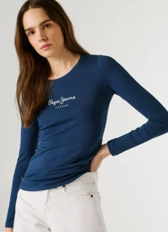 Maglietta a maniche lunghe slim fit