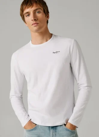 Maglietta a maniche lunghe slim fit