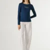 Maglietta a maniche lunghe slim fit Maglietta a maniche lunghe slim fit