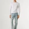 Maglietta a maniche lunghe slim fit Maglietta a maniche lunghe slim fit