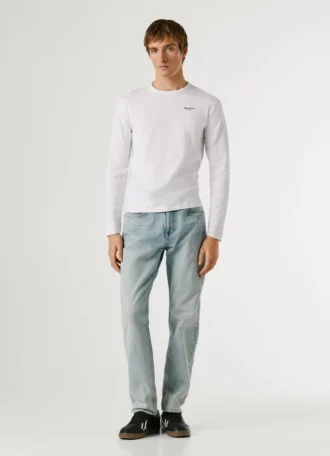 Maglietta a maniche lunghe slim fit