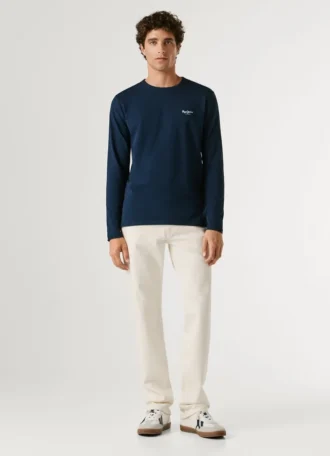 Maglietta a maniche lunghe slim fit