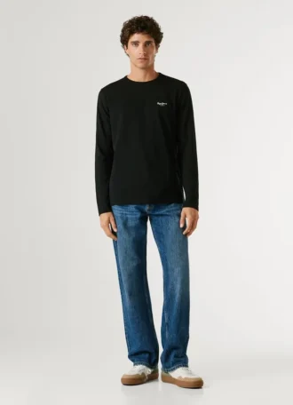 Maglietta a maniche lunghe slim fit