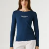 Maglietta a maniche lunghe slim fit Maglietta a maniche lunghe slim fit