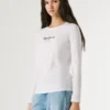 Maglietta a maniche lunghe slim fit Maglietta a maniche lunghe slim fit