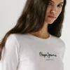 Maglietta a maniche lunghe slim fit Maglietta a maniche lunghe slim fit