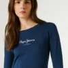 Maglietta a maniche lunghe slim fit Maglietta a maniche lunghe slim fit