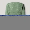 Maglione a maglia traforata con collo rotondo Maglione a maglia traforata con collo rotondo