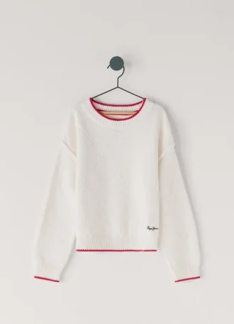 Maglione a rombi