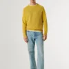 Maglione girocollo in piqué Maglione girocollo in piqué