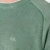 Maglione girocollo in piqué Maglione girocollo in piqué