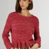 Maglione girocollo Mouliné Maglione girocollo Mouliné