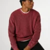 Maglione in maglia a girocollo Maglione in maglia a girocollo