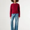 Maglione in maglia a girocollo Maglione in maglia a girocollo