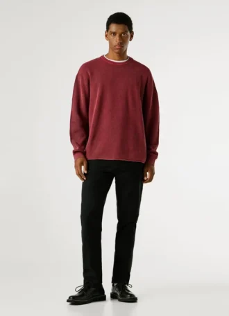 Maglione in maglia a girocollo