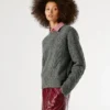 Maglione in maglia a girocollo Maglione in maglia a girocollo