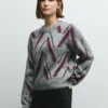 Maglione in maglia a girocollo Maglione in maglia a girocollo