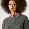 Maglione in maglia a girocollo Maglione in maglia a girocollo