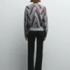 Maglione in maglia a girocollo Maglione in maglia a girocollo