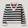 Maglione in maglia con scollo a V Maglione in maglia con scollo a V